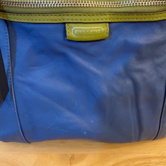 Blue and Green Crossbody Shoulder Bag - Brand Unknown - Picture 2 of 14